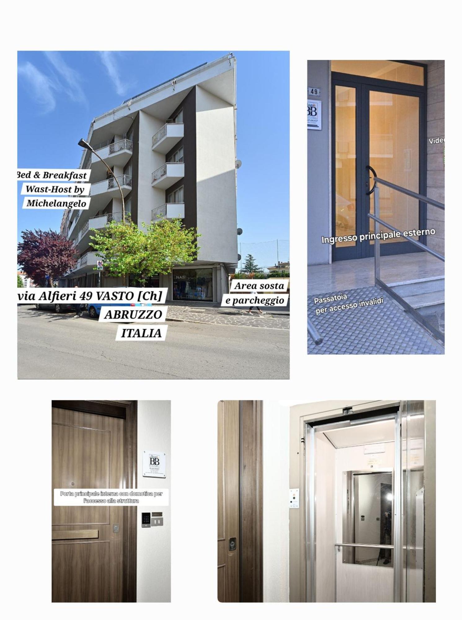 Bed and Breakfast Wast-Host By Michelangelo Vasto Exterior foto